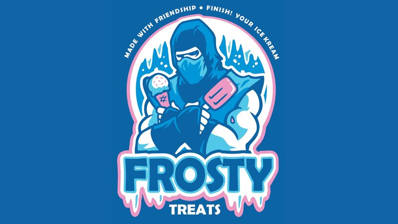 Ninja Holding Ice Cream
