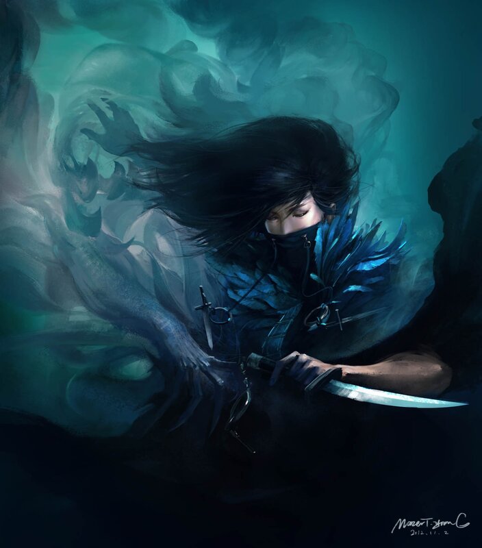 Ninja in a storm