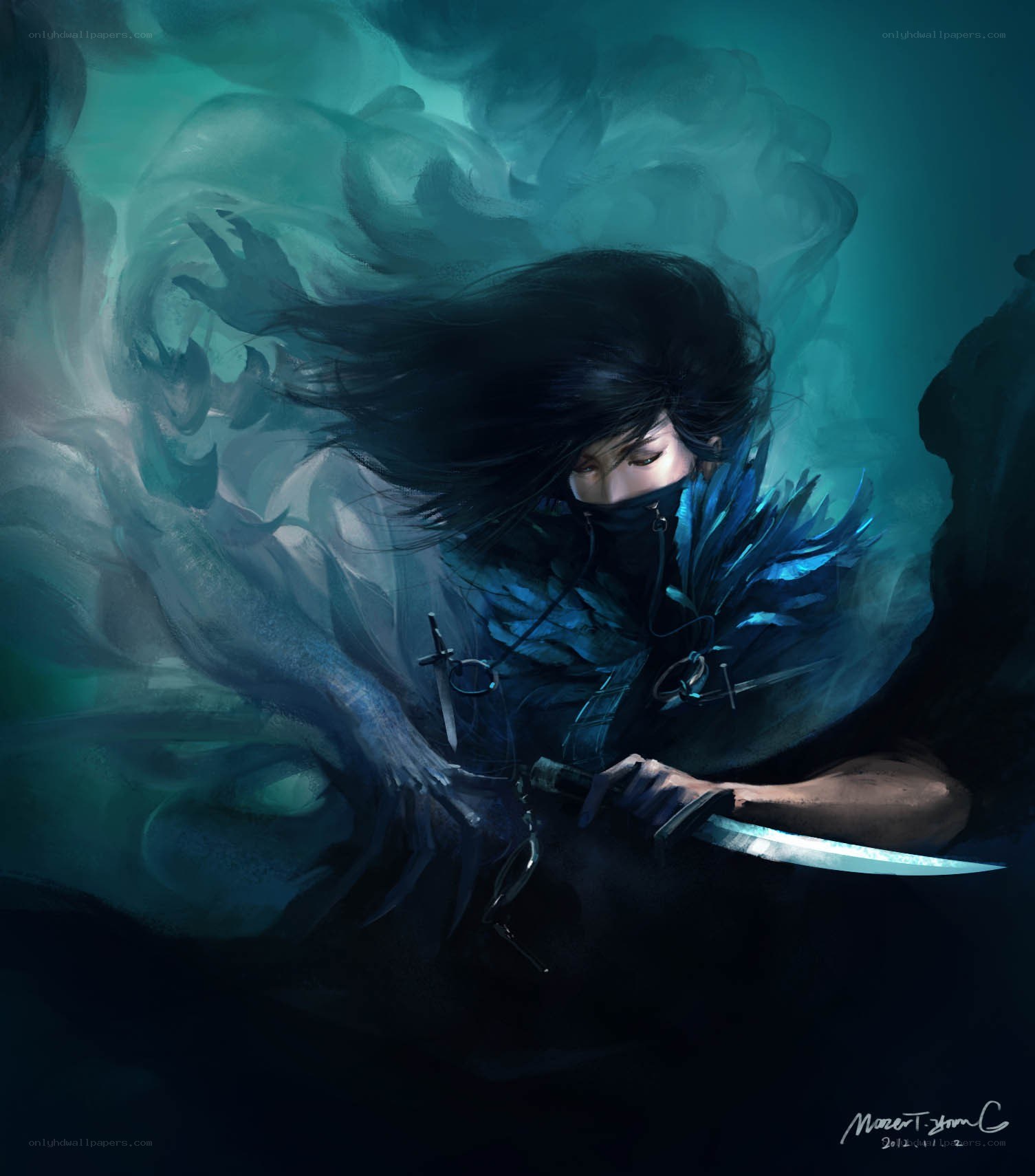 Ninja in a storm