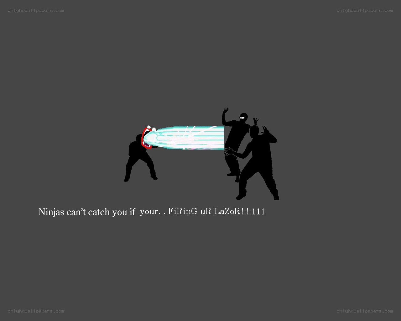 Ninja laser battle
