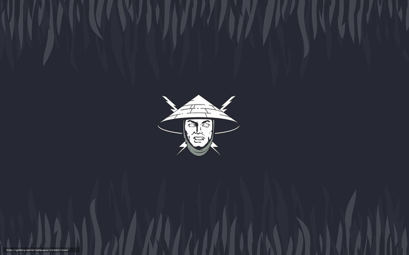 Ninja logo in dark grass