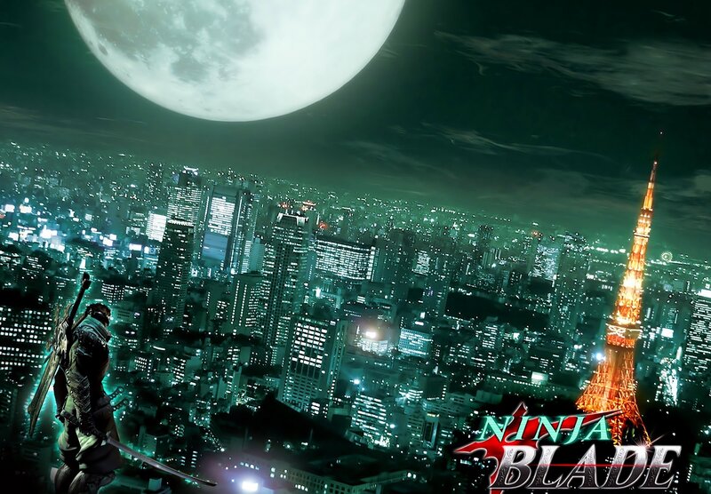 Ninja Overlooking City