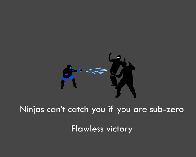 Ninja sub-zero victory