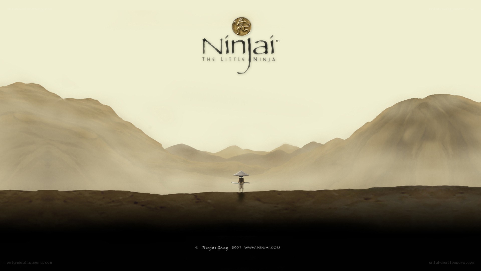 Ninja the Little Ninja title screen