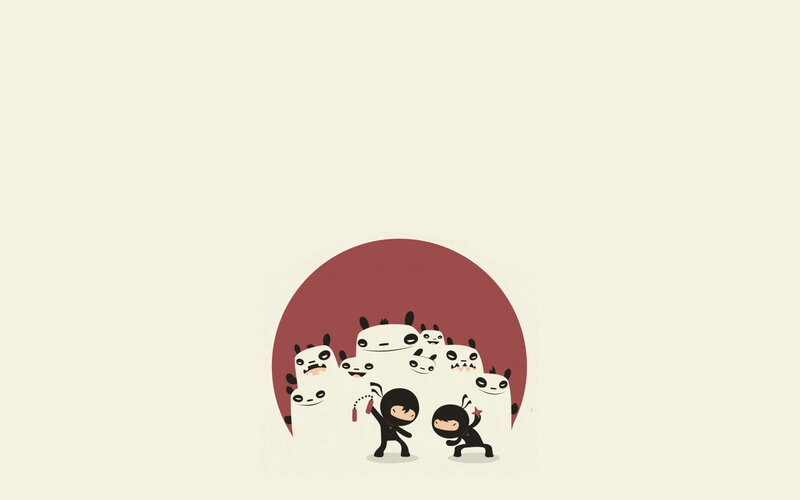 Ninja vs pandas