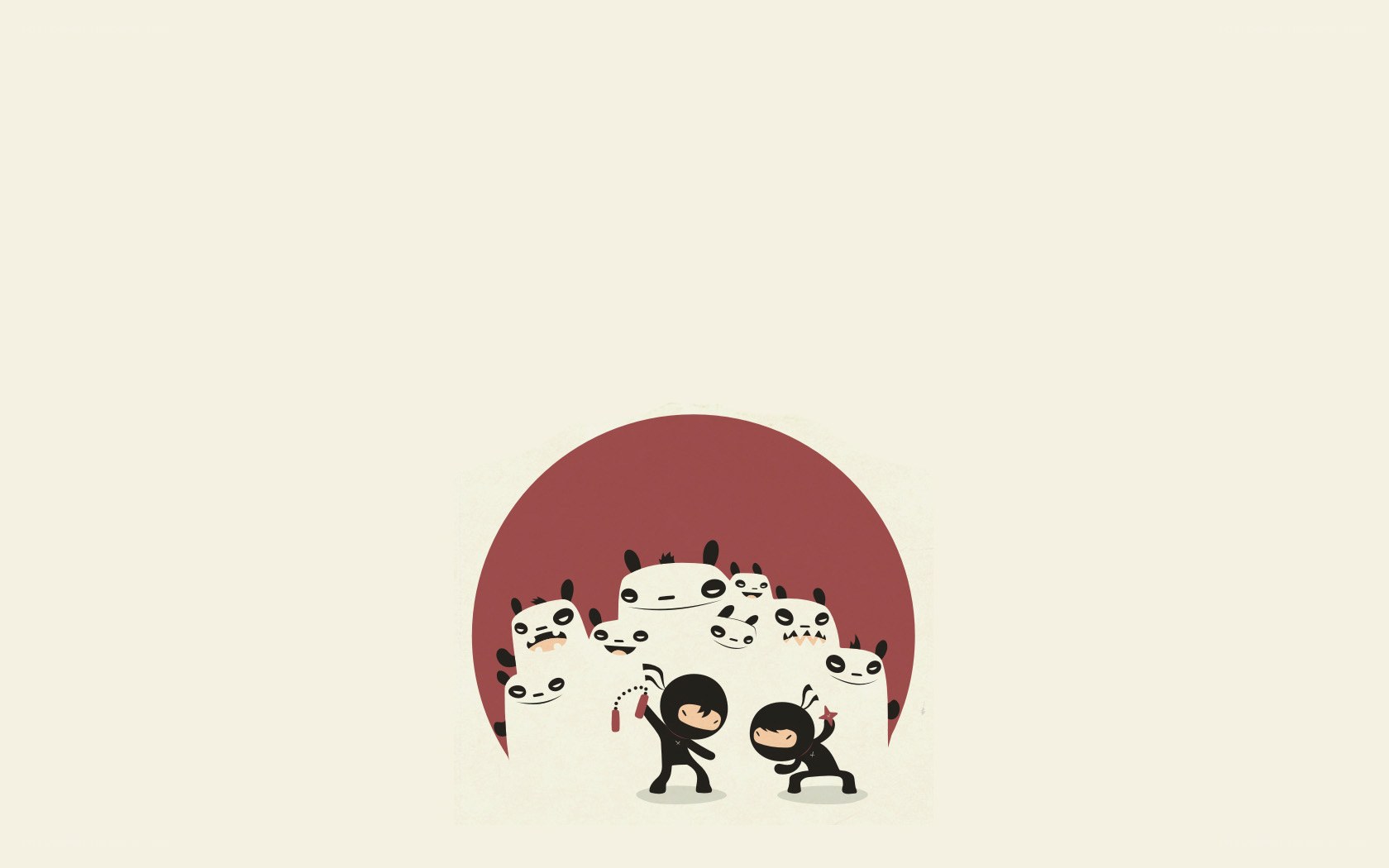 Ninja vs pandas