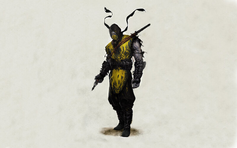 ninja warrior concept art