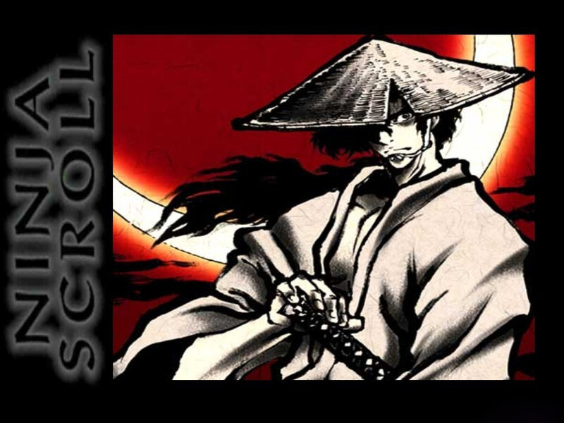 Ninja Warrior Holding Sword
