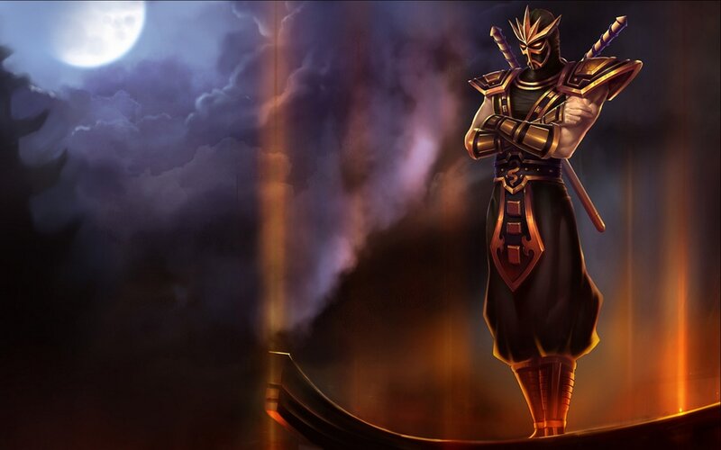 Ninja Warrior in Armor — Black