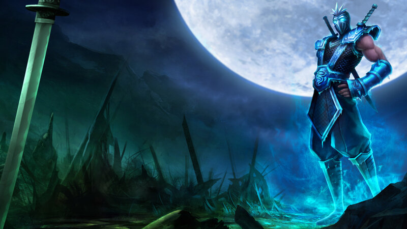 Ninja Warrior in Armor — Blue