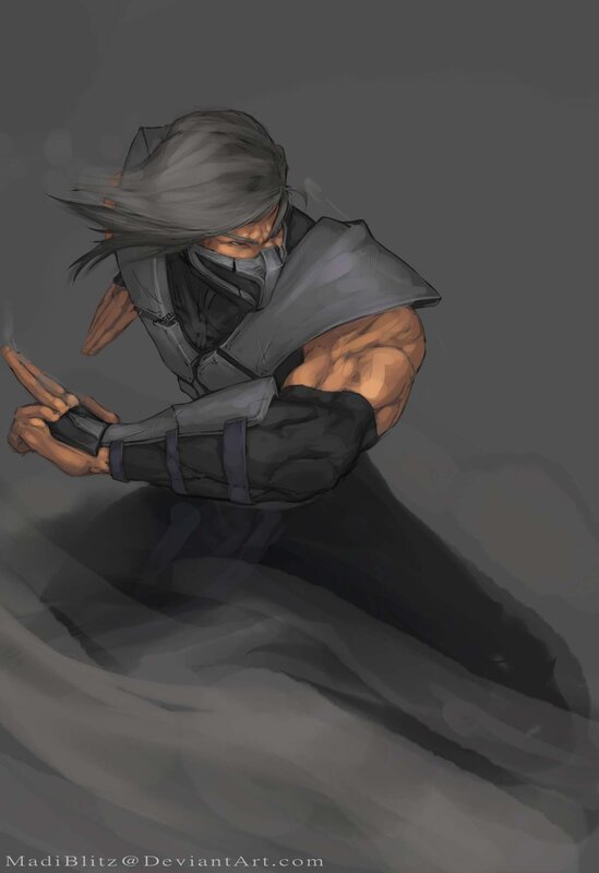 ninja warrior in motion