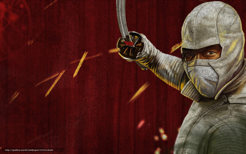 ninja warrior with sword