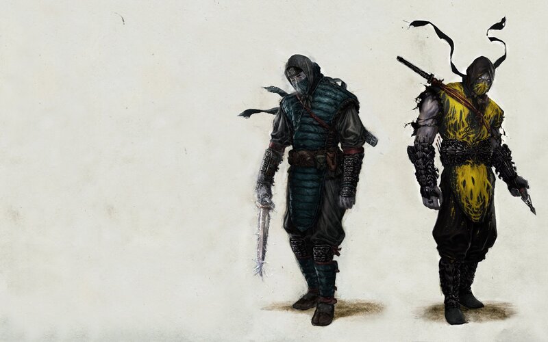 Ninja warriors concept art