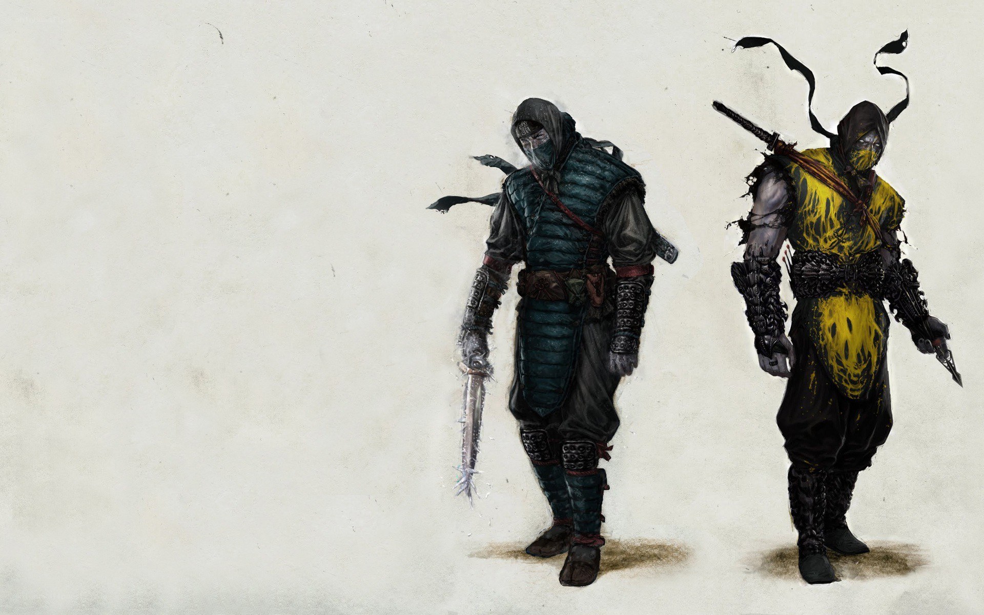 Ninja warriors concept art