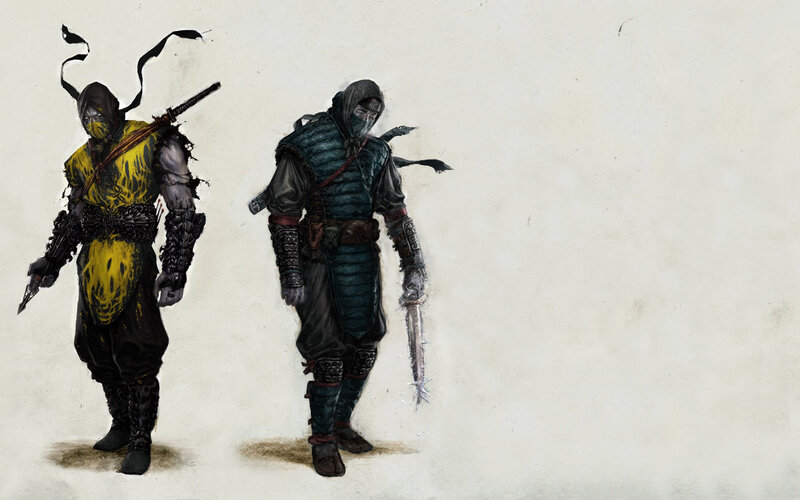 Ninja warriors concept art