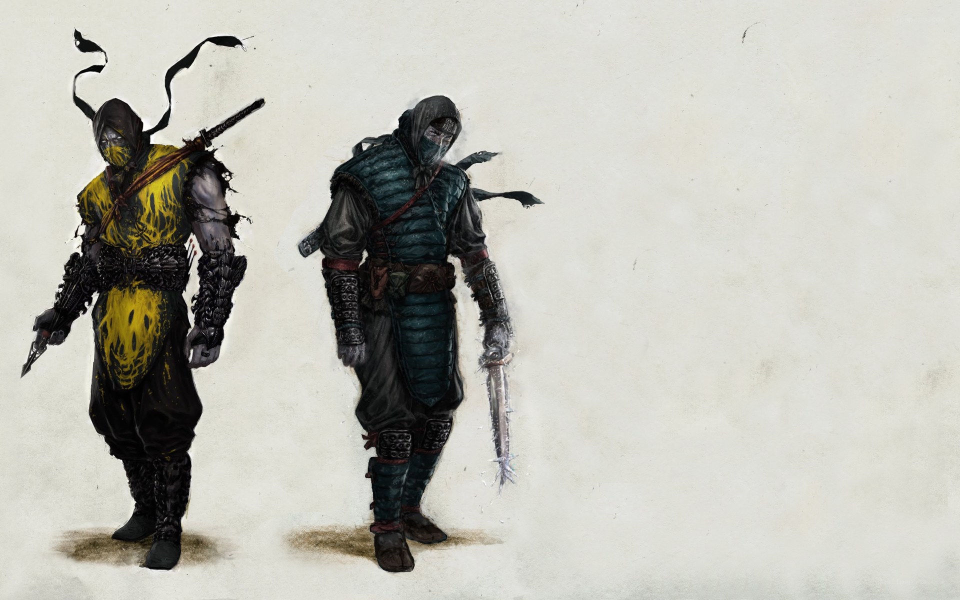 Ninja warriors concept art