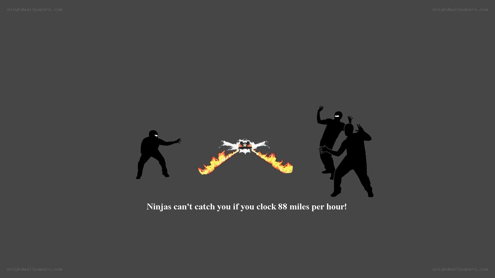 Ninjas and a fast car