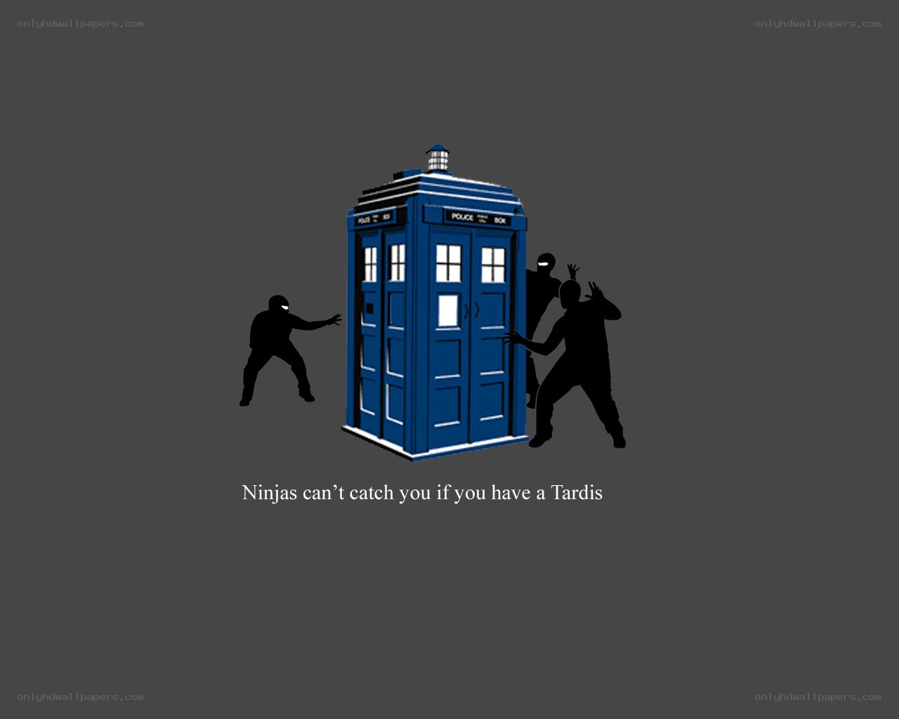 Ninjas and a TARDIS