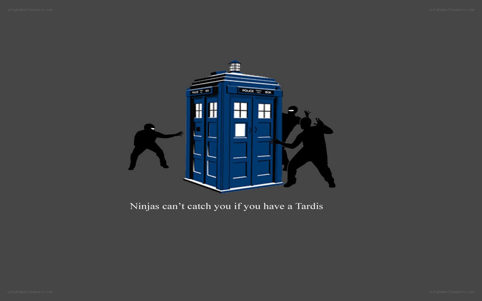 Ninjas and a TARDIS