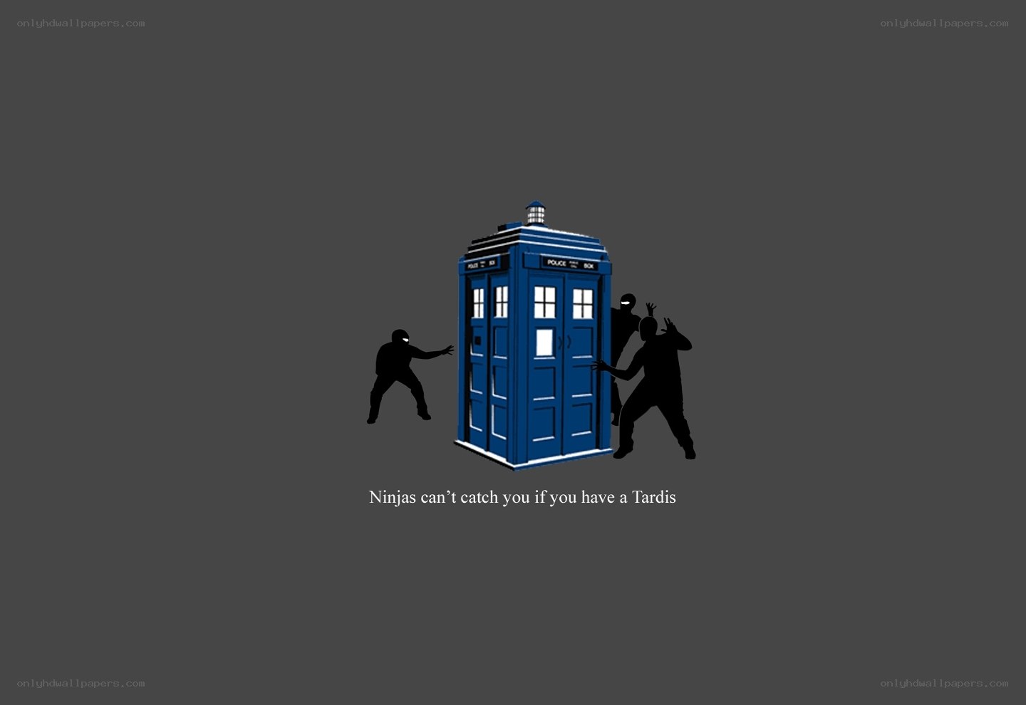 Ninjas and a TARDIS