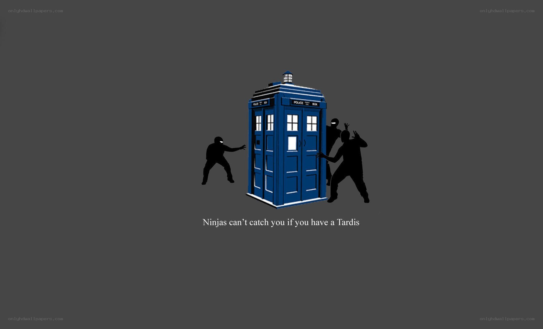 Ninjas and a TARDIS