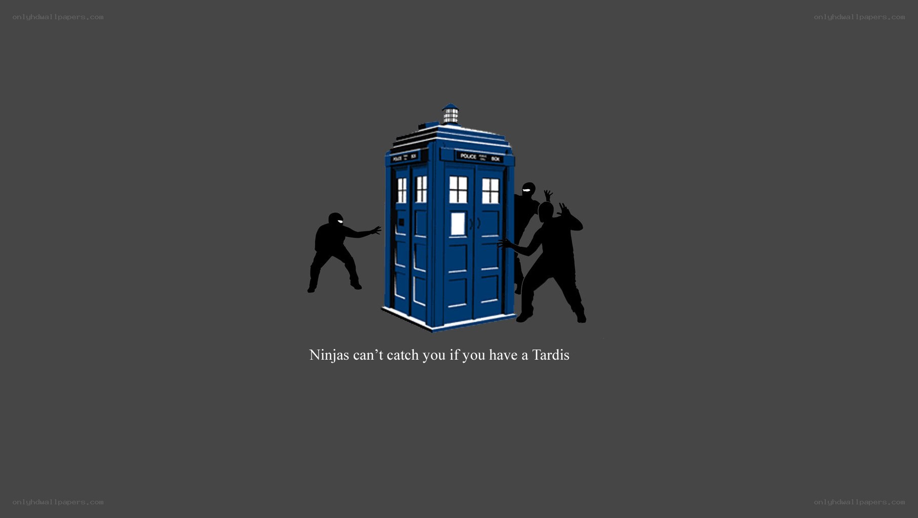 Ninjas and a TARDIS