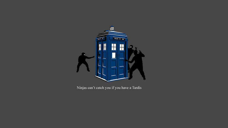 Ninjas and a TARDIS