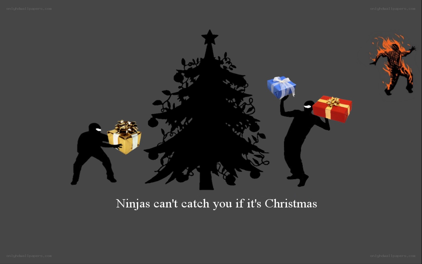 Ninjas and Christmas gifts