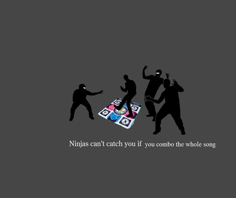 Ninjas and dance game