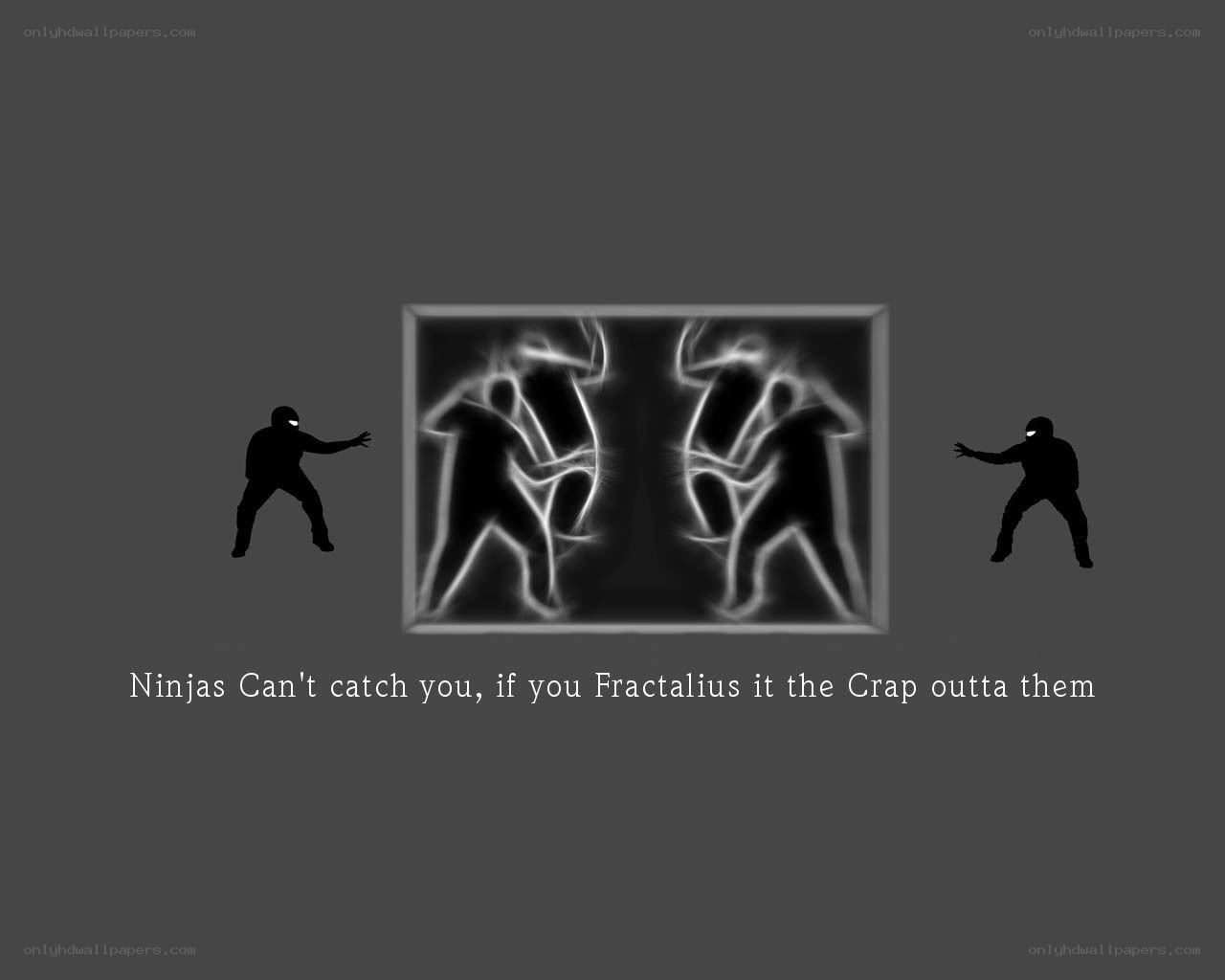 Ninjas and fractal motion