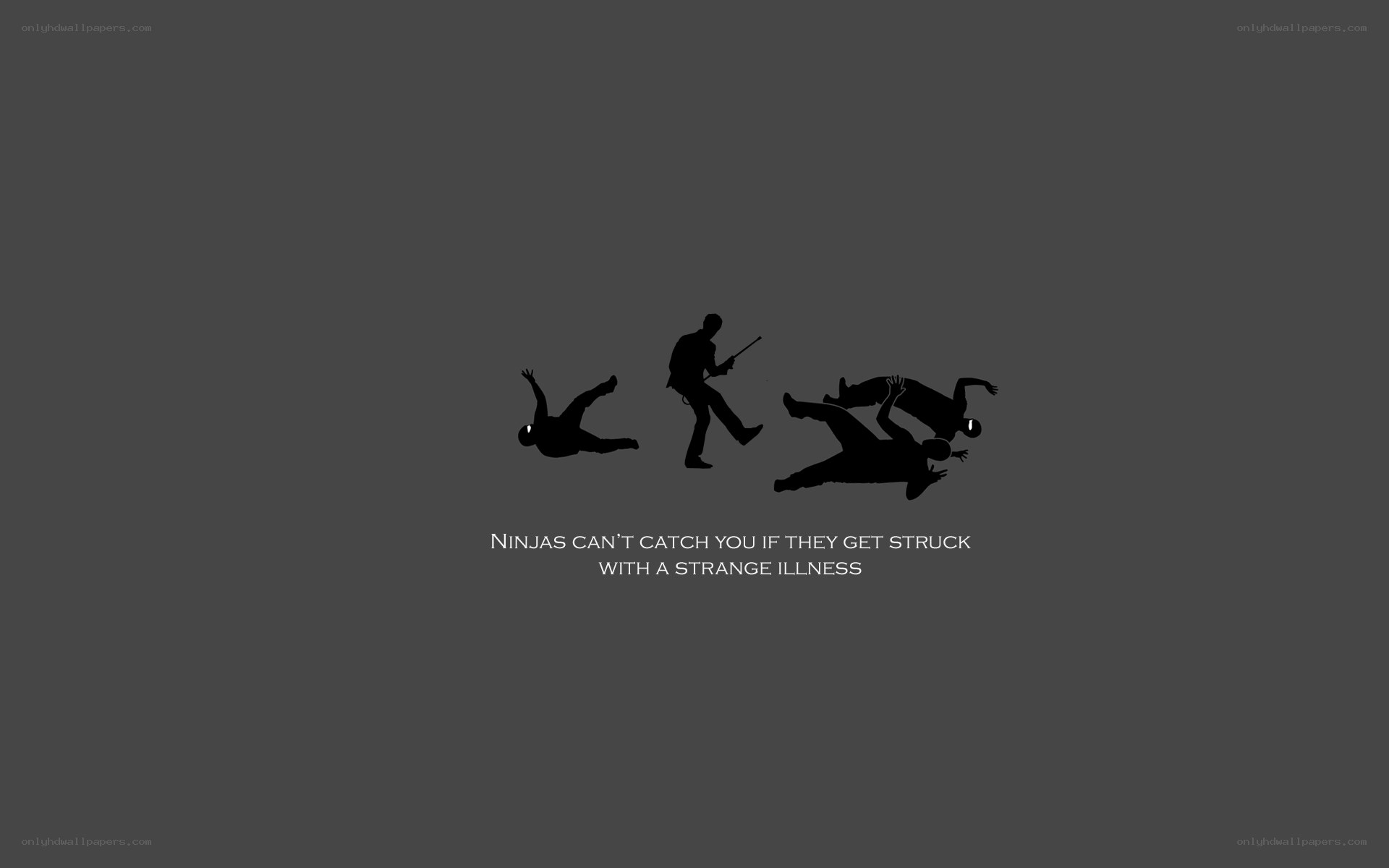 Ninjas and illness humor