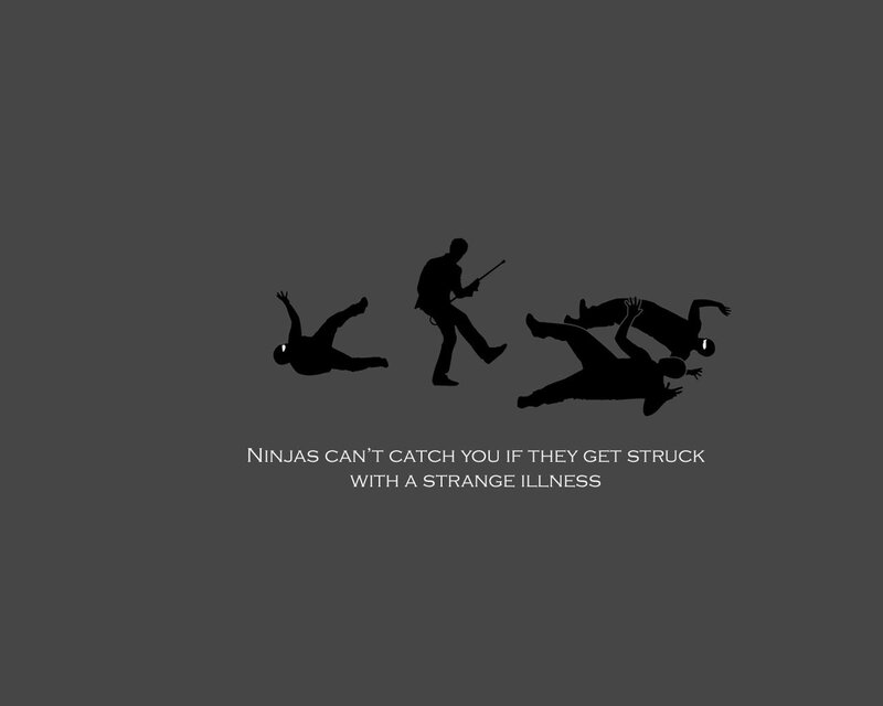 Ninjas and illness