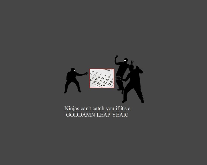 Ninjas and leap year