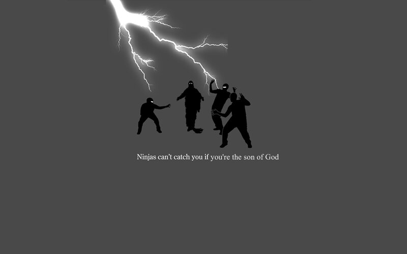 Ninjas and lightning