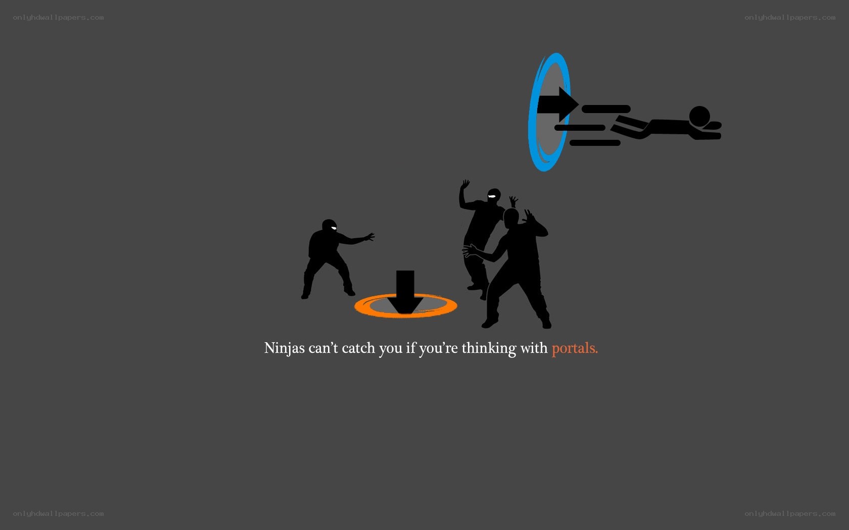 Ninjas and portals