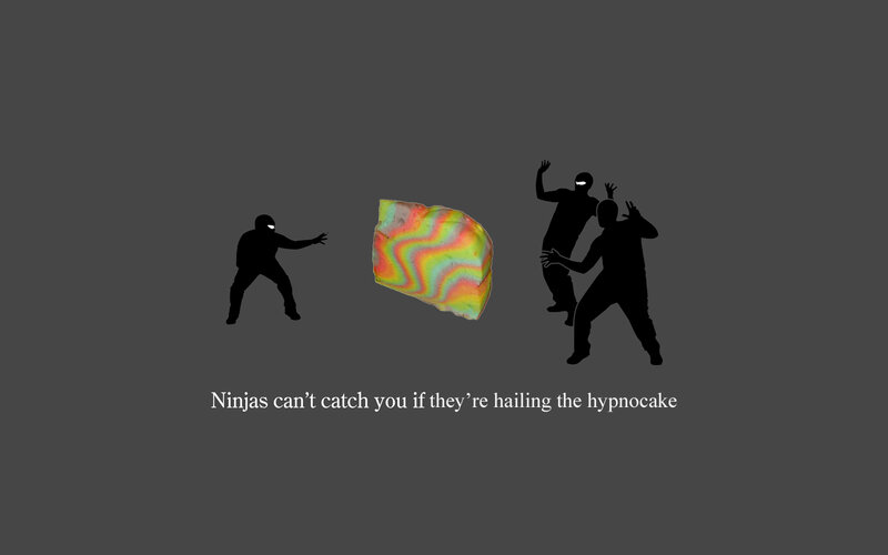 Ninjas and the hypnocake
