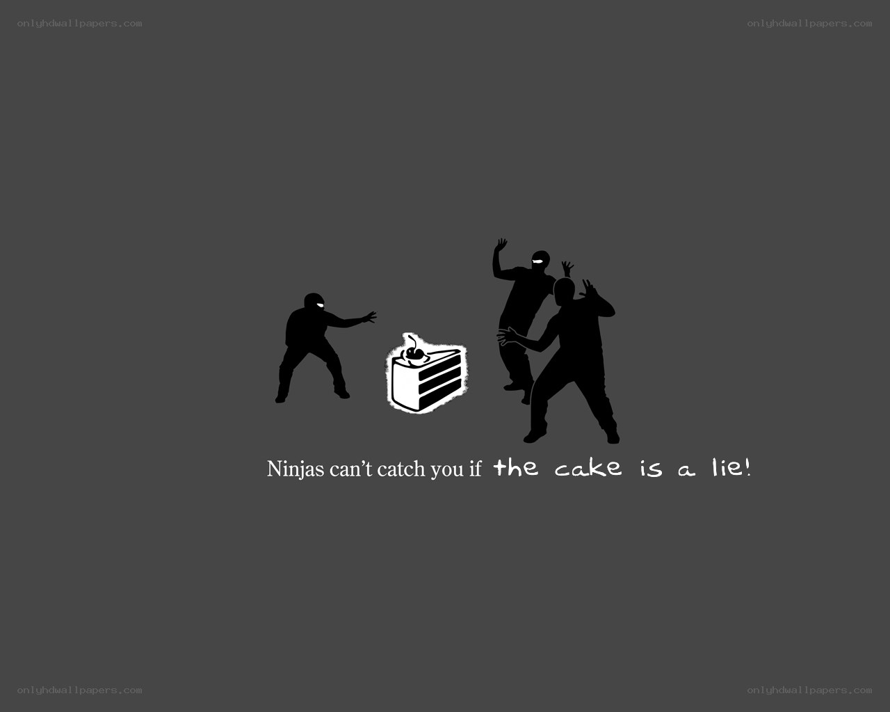 Ninjas and the Lie Cake