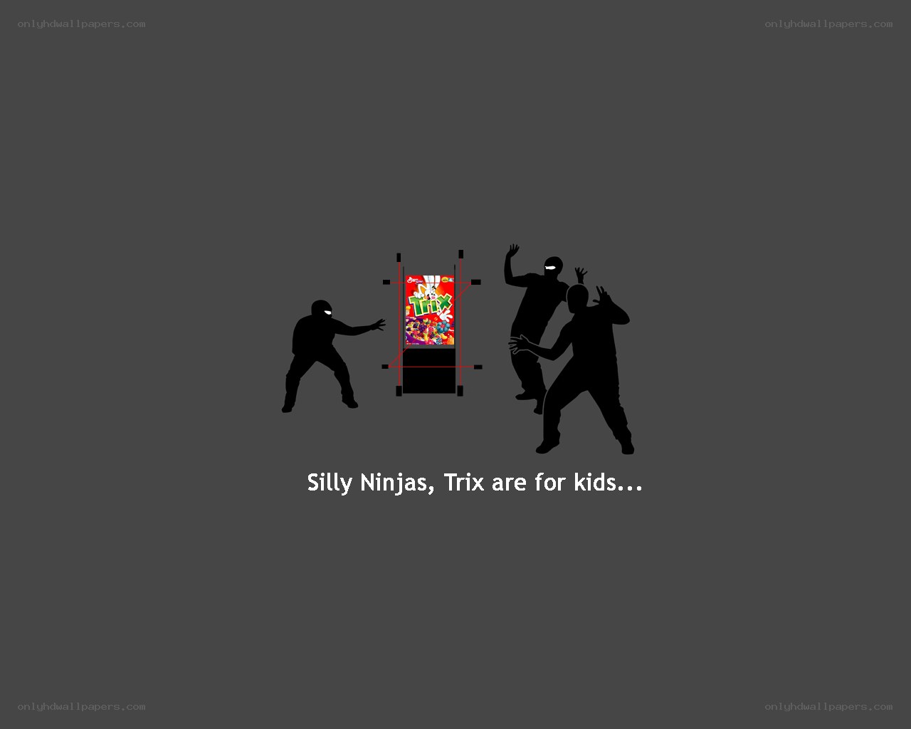 Ninjas and Trix Cereal