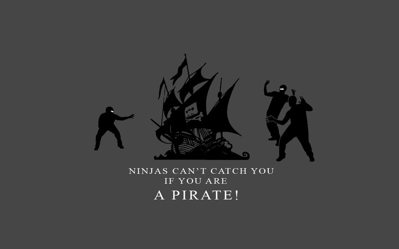 Ninjas Can't Catch Pirates