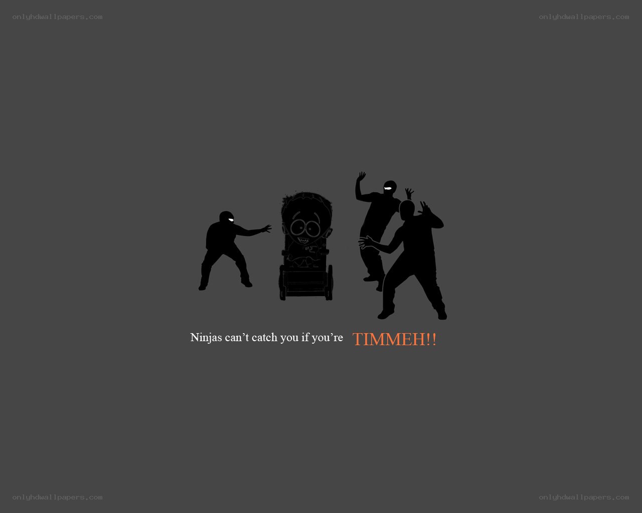 Ninjas can't catch Timmeh