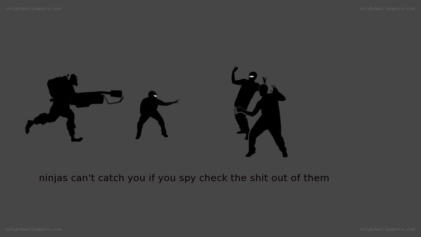 ninjas can't catch you