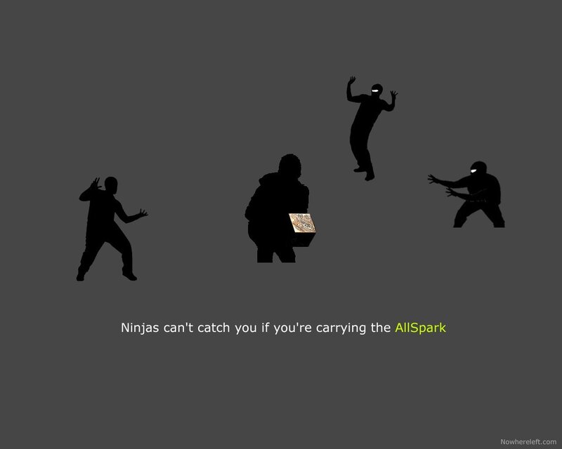 Ninjas can't catch you