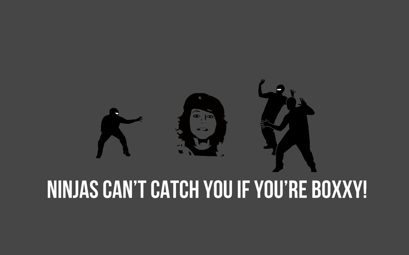 Ninjas can't catch you