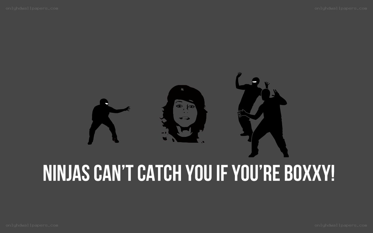 Ninjas can't catch you