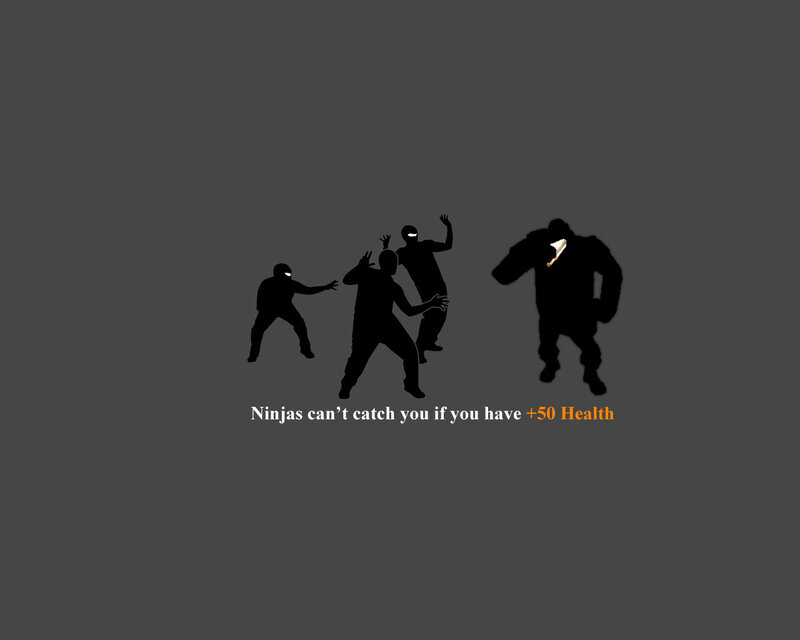Ninjas can't catch you