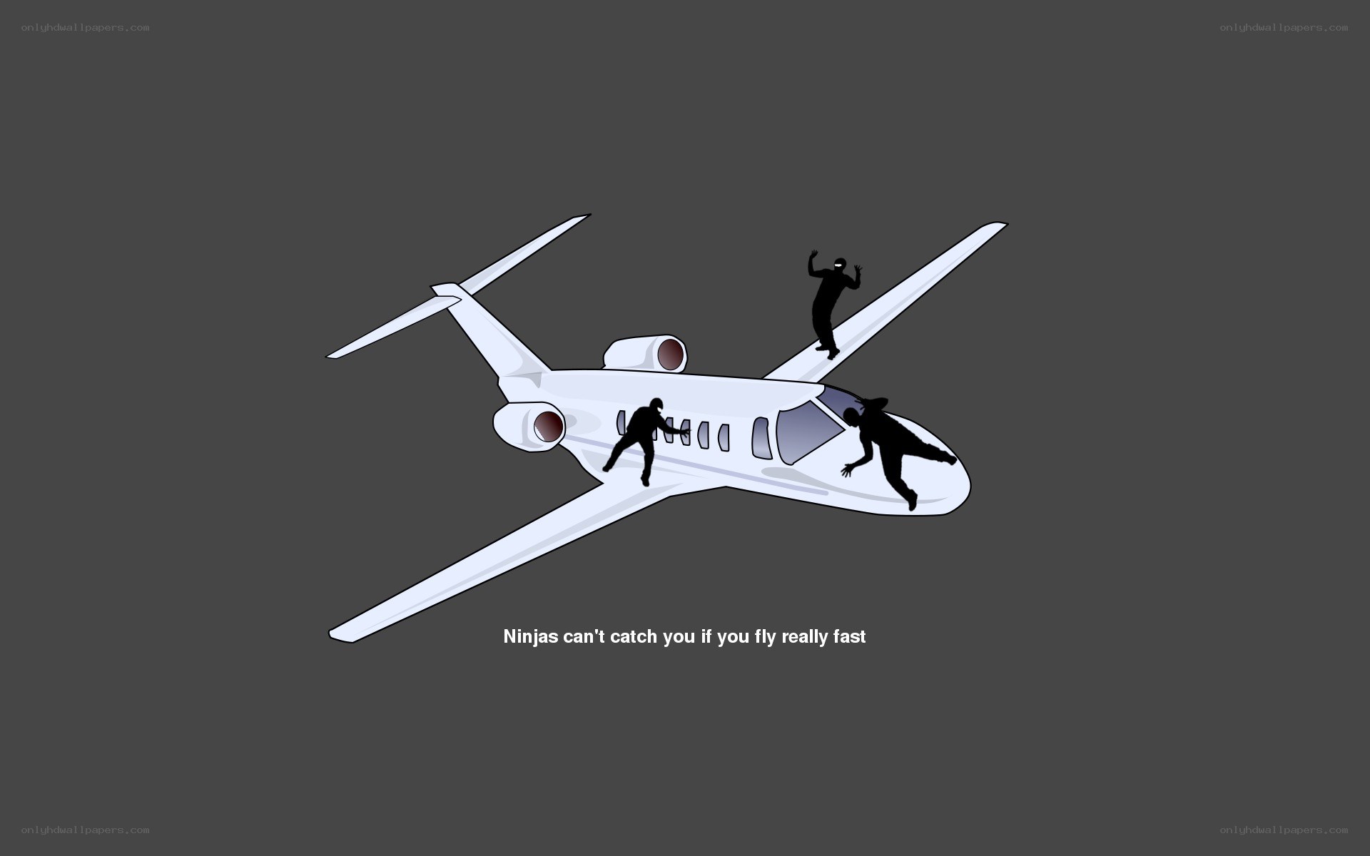 Ninjas can't catch you