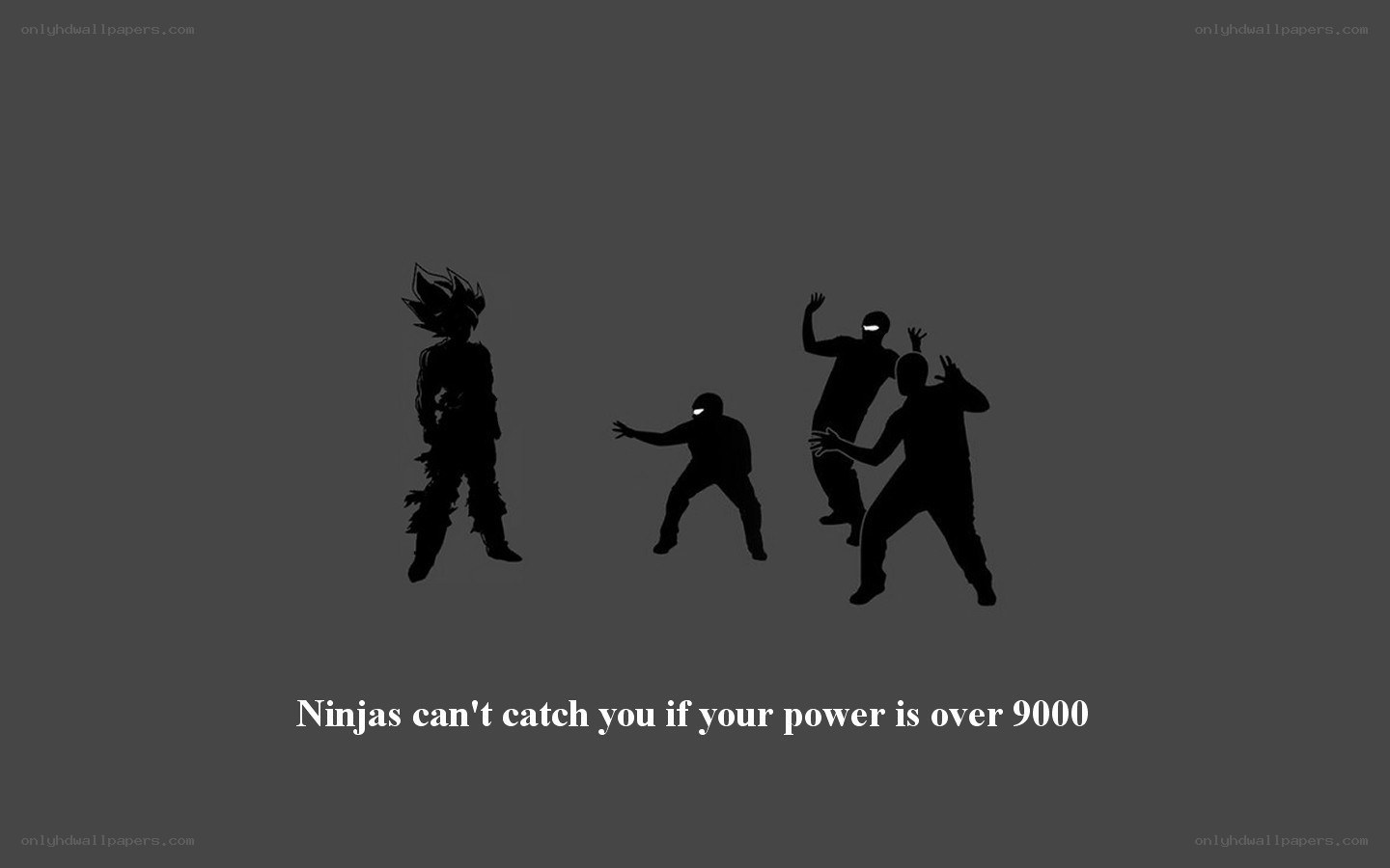 Ninjas can't catch you