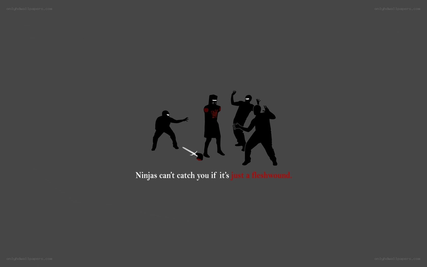 Ninjas can't catch you
