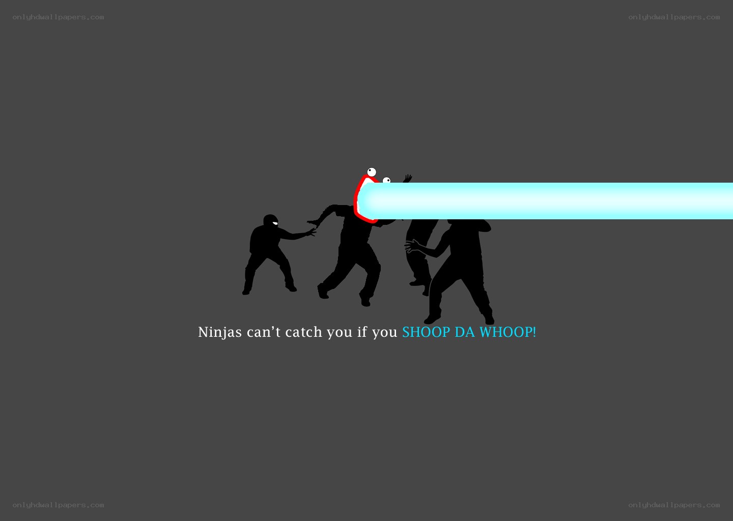 Ninjas can't catch you