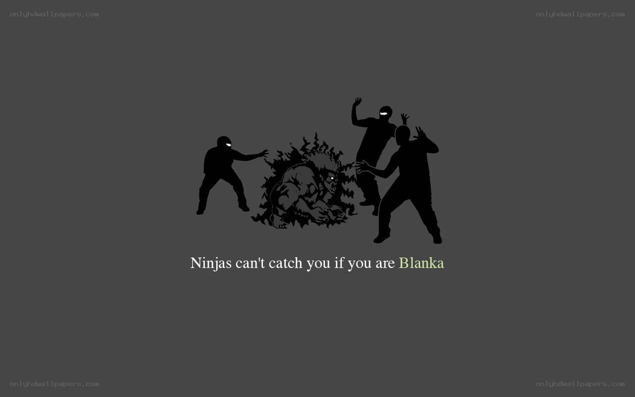 Ninjas can't catch you